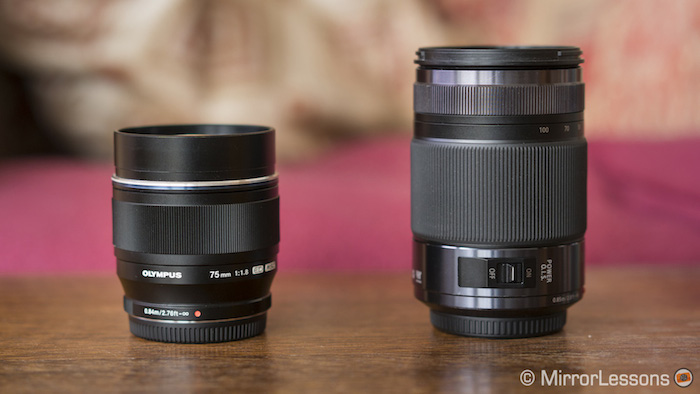 OM 40-150 F4 Pro vs Panasonic 35-100 F2.8