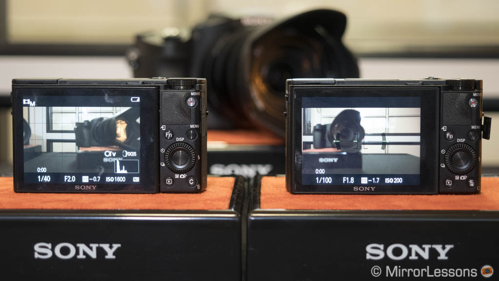 The Main Differences Between the Sony RX100 IV and - Mirrorless Comparison