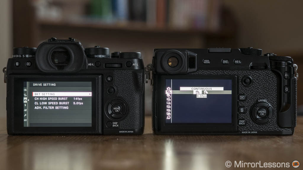 fujifilm xt2 vs xpro2