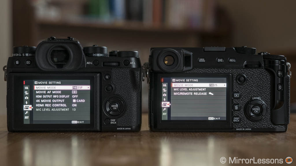 Relatief Allergisch boksen Fujifilm X-T2 vs. X-Pro2 - The complete comparison - Mirrorless Comparison