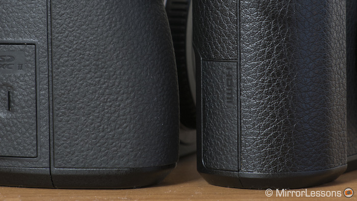 gx85-vs-g85-faux-leather-covering-2