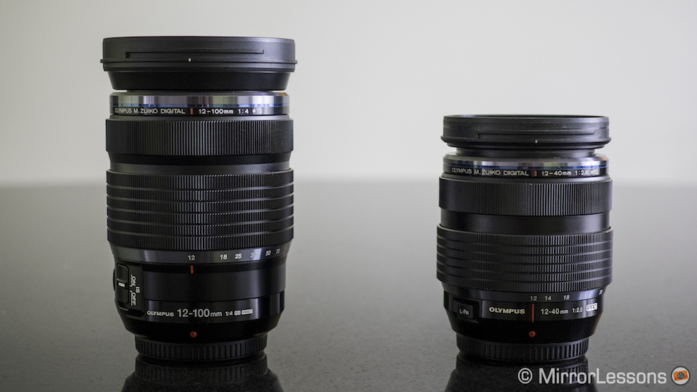 Olympus 12-100mm f/4 PRO vs. 12-40mm f/2.8 PRO – The complete