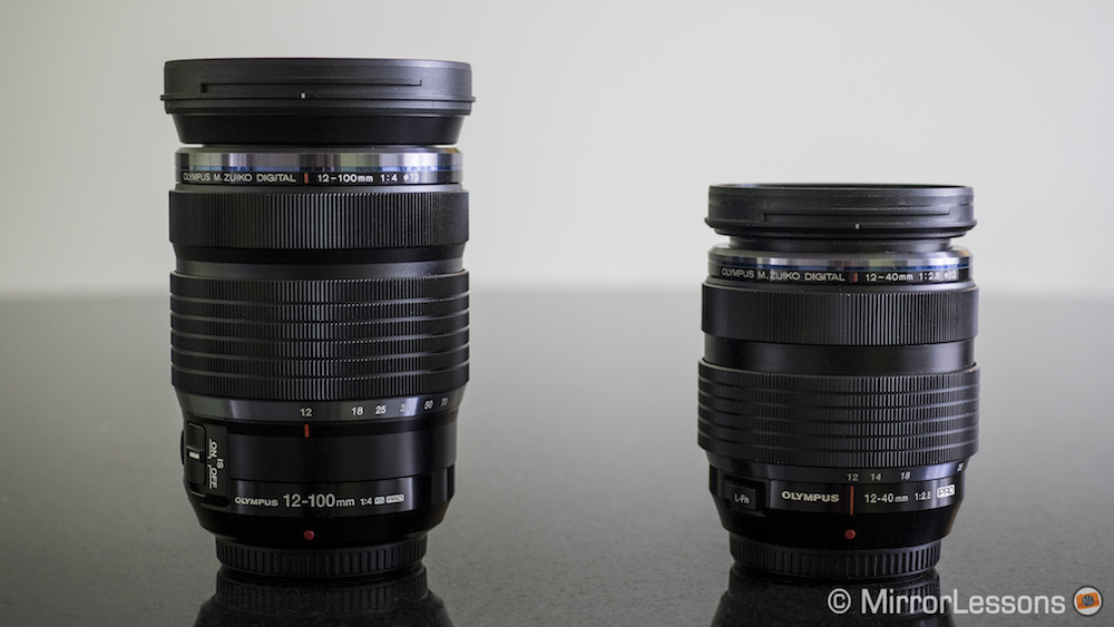 Olympus 12 100mm F 4 Pro Vs 12 40mm F 2 8 Pro The Complete Comparison