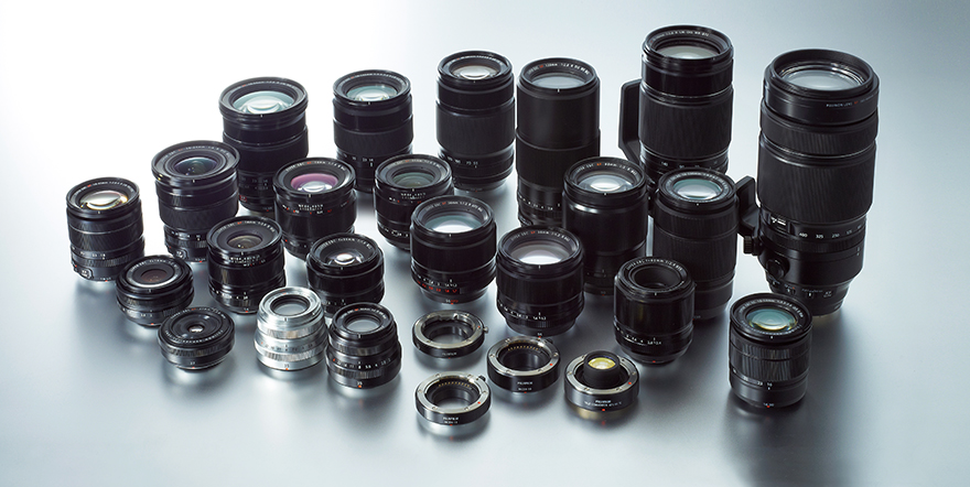 The X-mount range of lenses