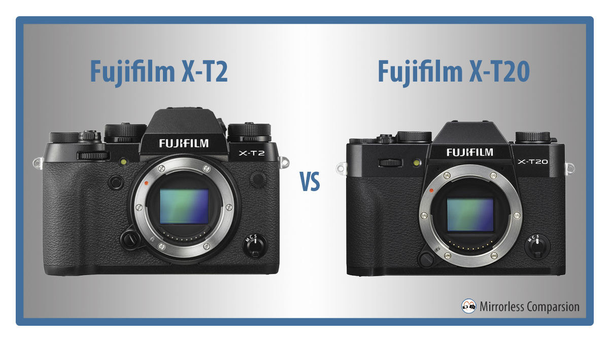 Ik was verrast Veraangenamen elegant 10 Main Differences Between the Fujifilm X-T2 and X-T20 - Mirrorless  Comparison