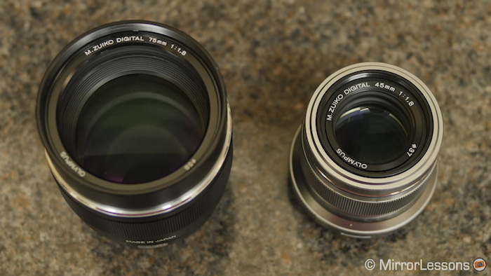 Olympus M.Zuiko 45mm f/1.8 vs. 75mm f/1.8 – Apples vs. Oranges