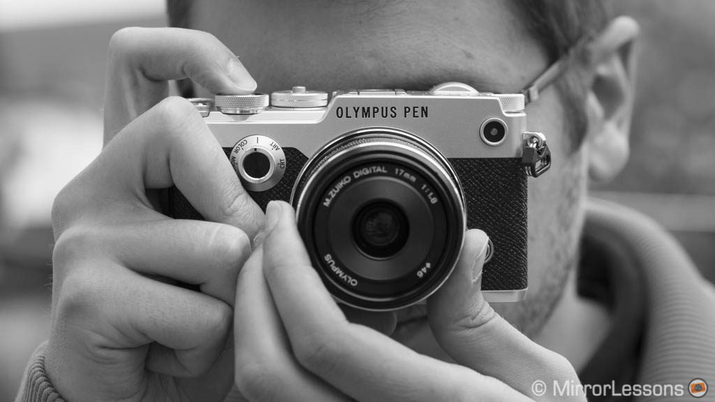 olympus pen f