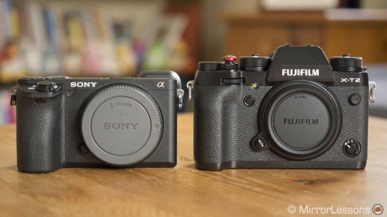 https://mirrorlesscomparison.com/wp-content/uploads/2017/04/Sony-a6500-vs-Fujifilm-XT2-product-1-768x432.jpg