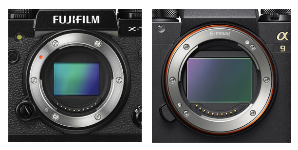 sony a9 vs fuji xt2 sensor