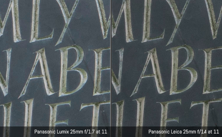 Panasonic 25-50mm vs 10-25mm size comparison – 43 Rumors