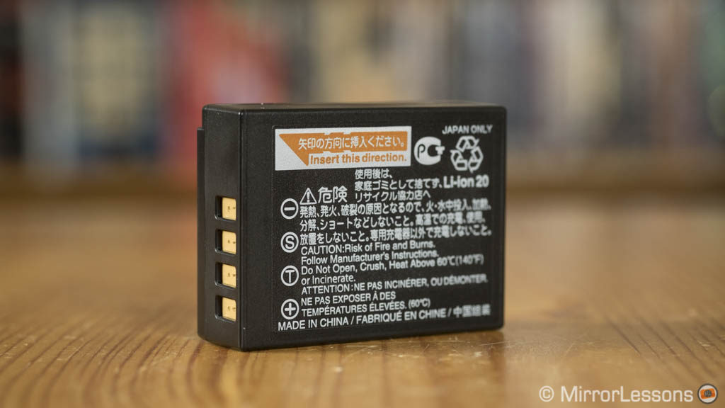 NP-W126S battery