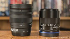 tokina firin 20mm vs zeiss loxia 21mm-4