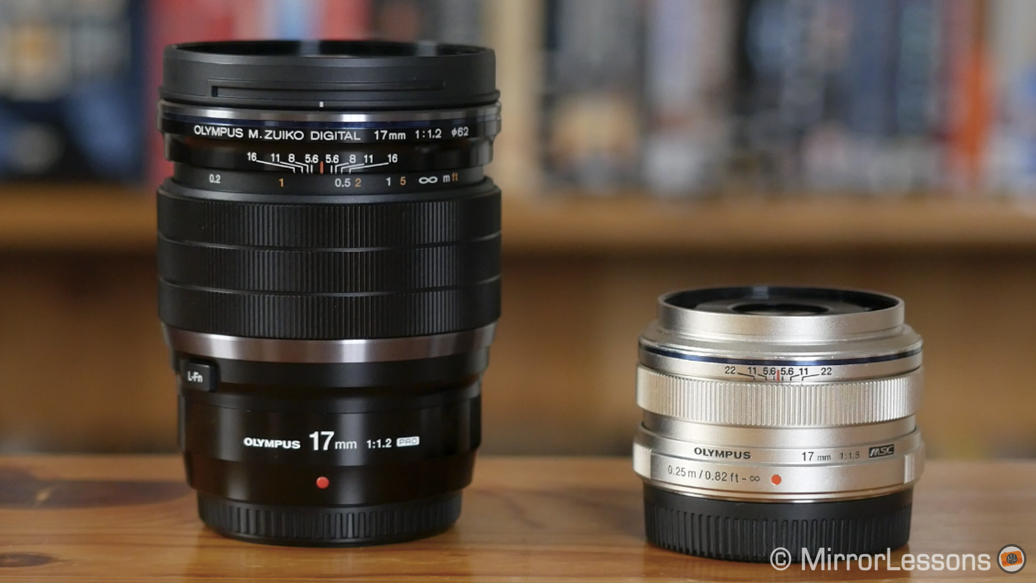 Olympus M.Zuiko 17mm f/1.2 PRO vs M.Zuiko 17mm f/1.8 – The