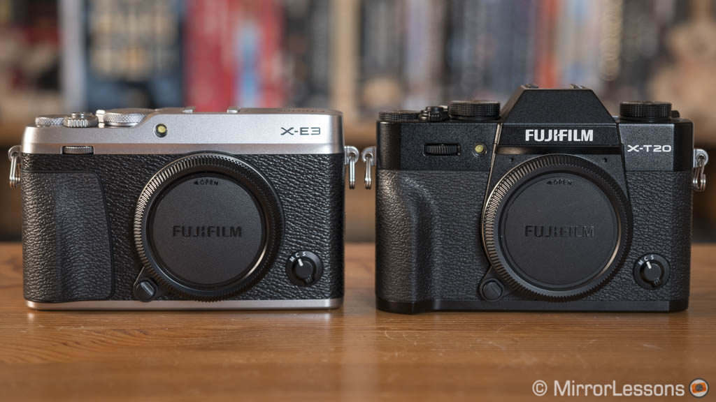 Fujifilm X-E3 vs. X-T20 - The complete comparison - Mirrorless Comparison