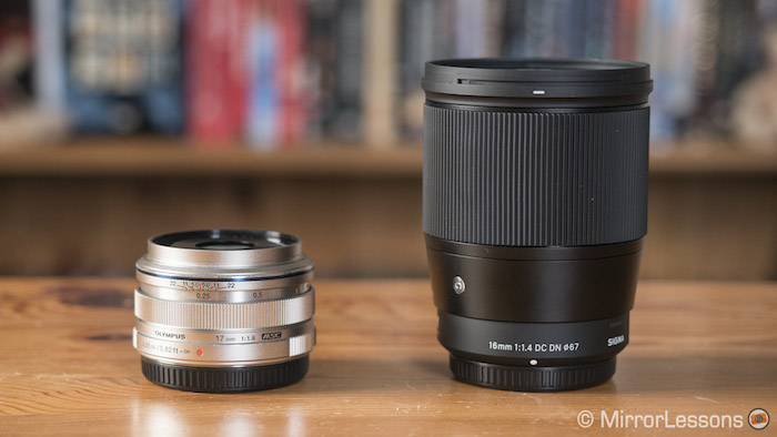 Sigma 16mm f/1.4 DC DN C vs Olympus M.Zuiko 17mm f/1.8 – The