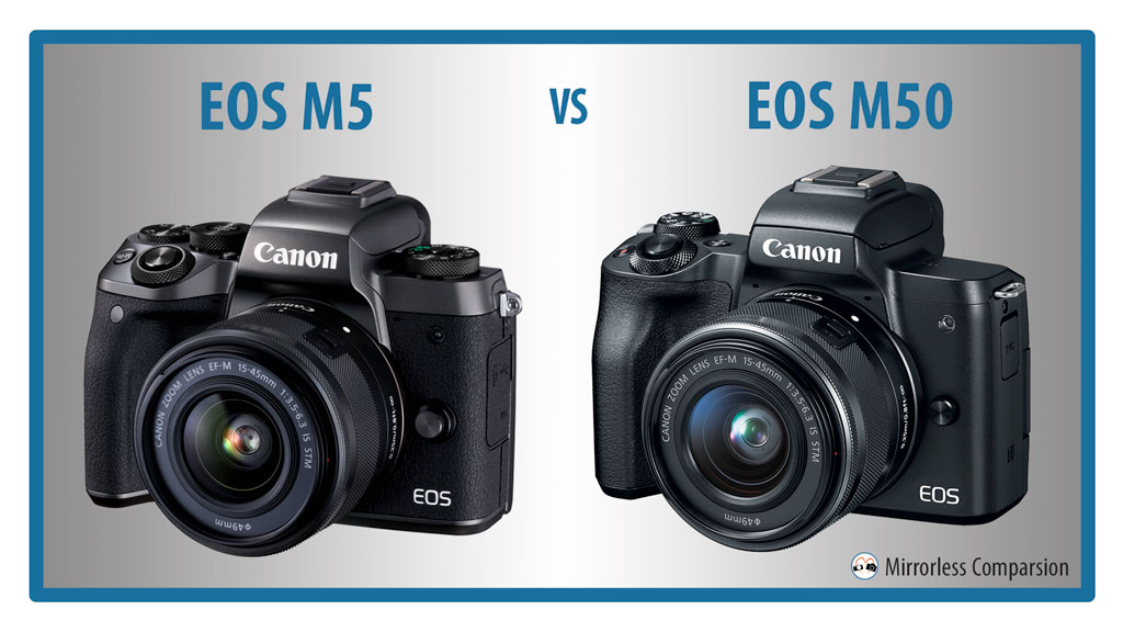 Canon EOS M5 vs M50 - The 10 Main Differences - Mirrorless Comparison