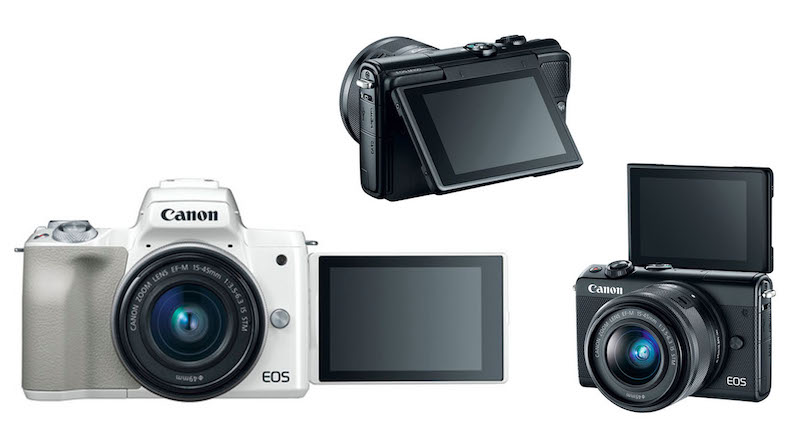 canon eos m50 vs m100 screen