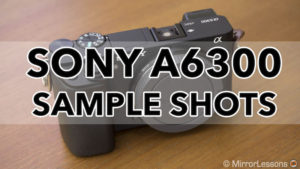 sony a6300 sample images