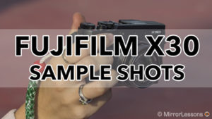 fuji x30 sample images