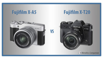 Fujifilm X-A5 vs X-T20 – The 10 Main Differences