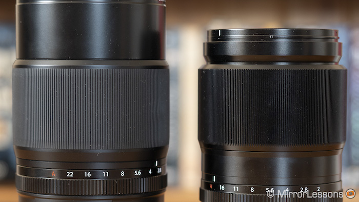 fujifilm xf 80mm vs 90mm