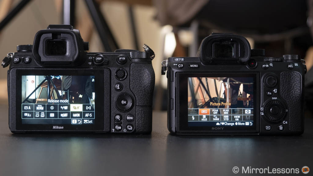 Nikon Z6 vs Sony A7 III - The 10 Main - Mirrorless Comparison