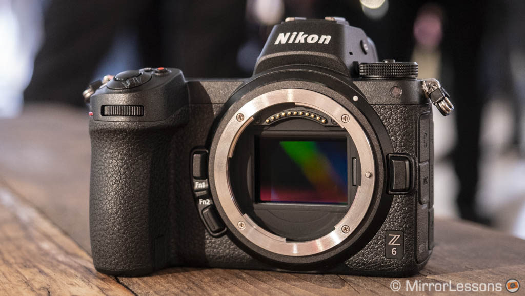 nikon z6 without sensor cap