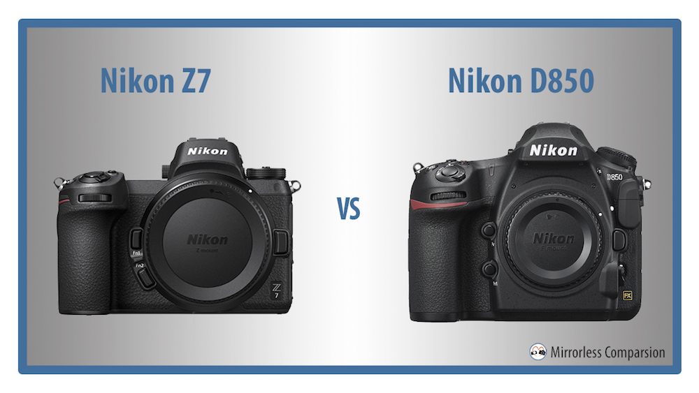 nikon z7 vs d850 feature