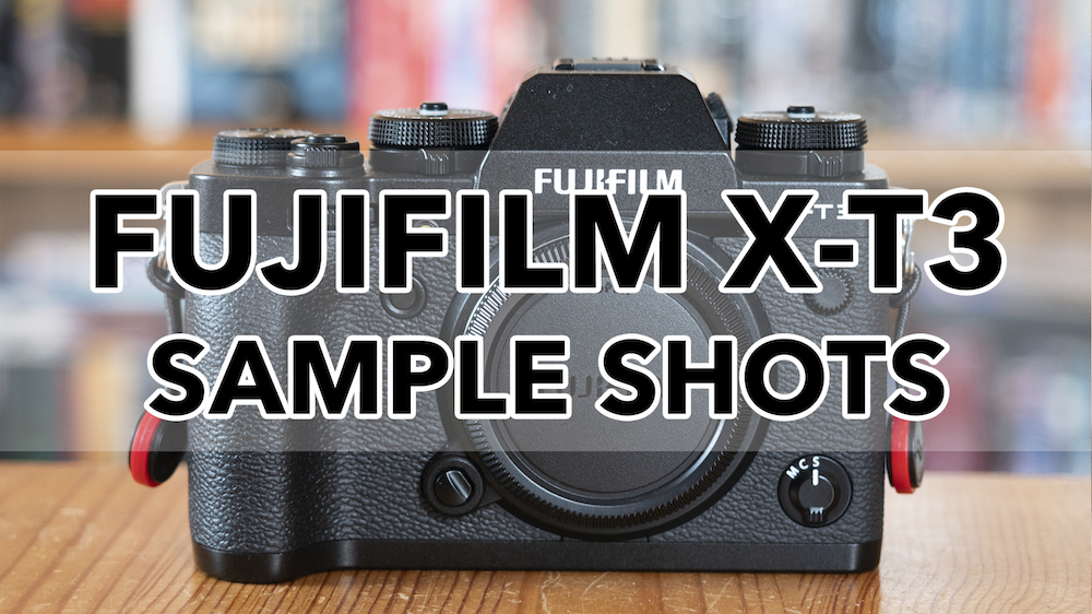 Gallery of Fujifilm X-T3 Sample Images (RAW & SOOC - Comparison