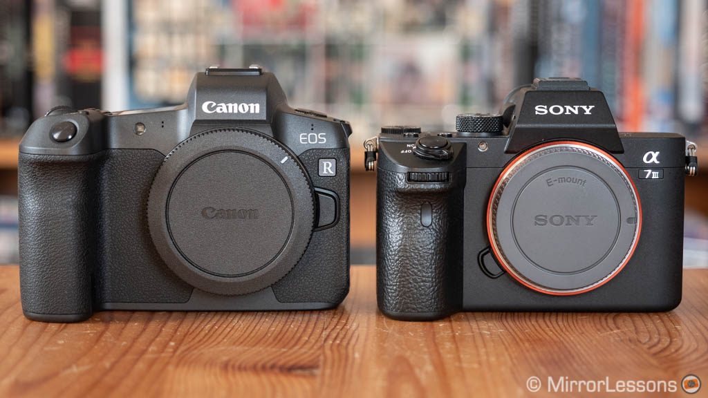 canon eos r vs sony a7iii