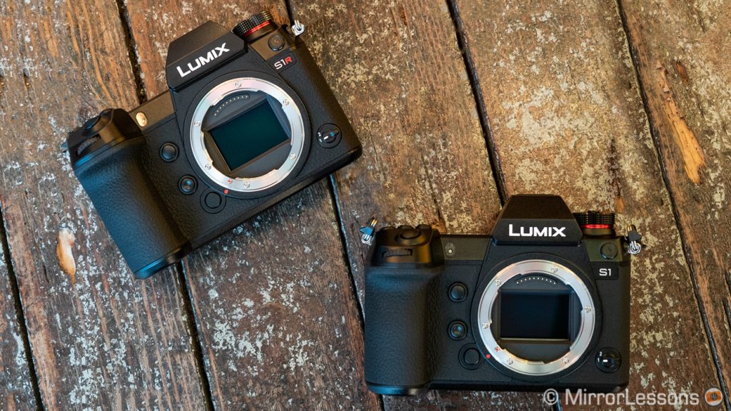 Lumix S1R and S1 side by side