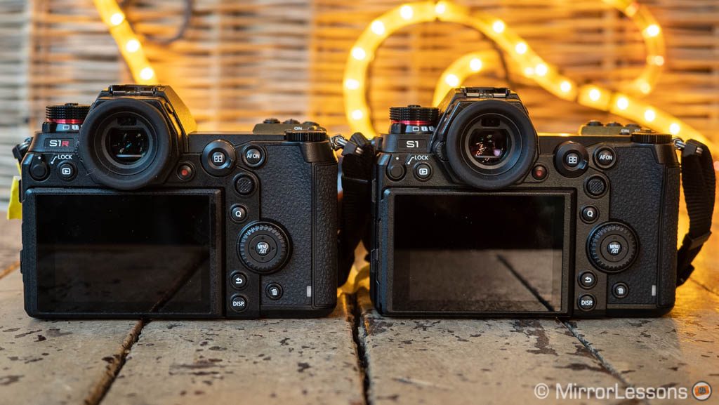 panasonic s1 vs s1r