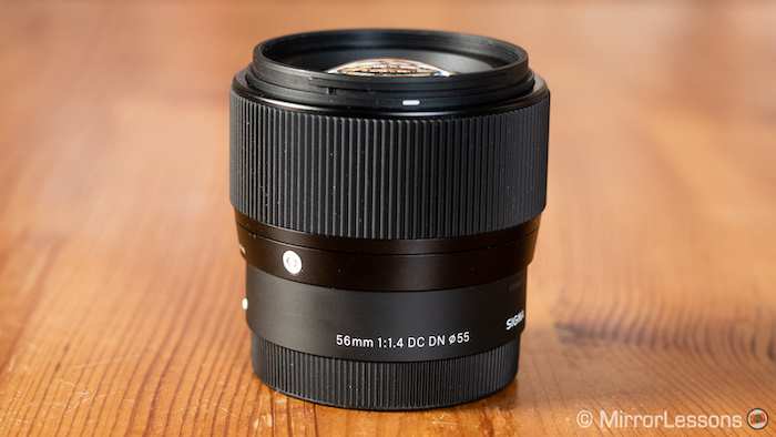 sigma 56mm 1.4 canon m50