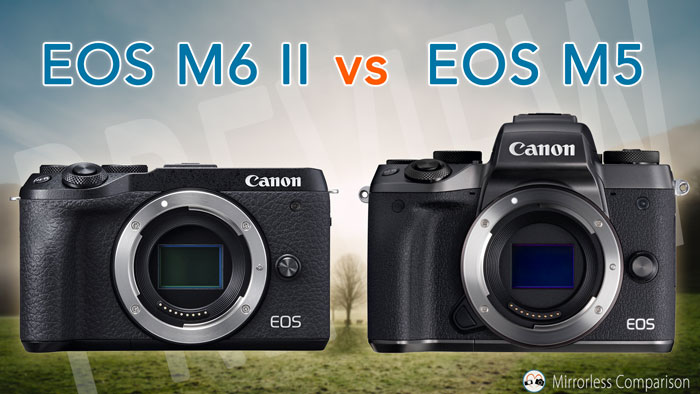 handelaar bevind zich lippen Canon EOS M6 II vs M5 – The 10 main differences - Mirrorless Comparison