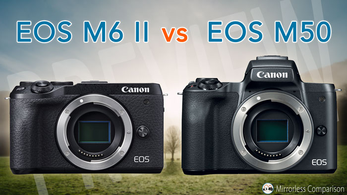 ukendt bede Luminans Canon EOS M6 II vs M50 – The 10 main differences - Mirrorless Comparison