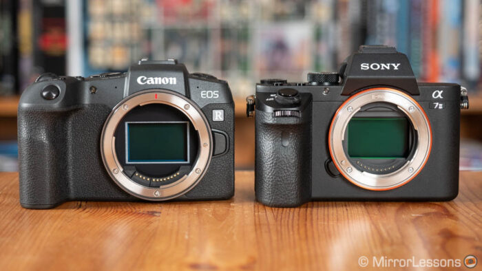 Canon EOS RP vs Sony A7 II Five key points analysed Mirrorless Comparison