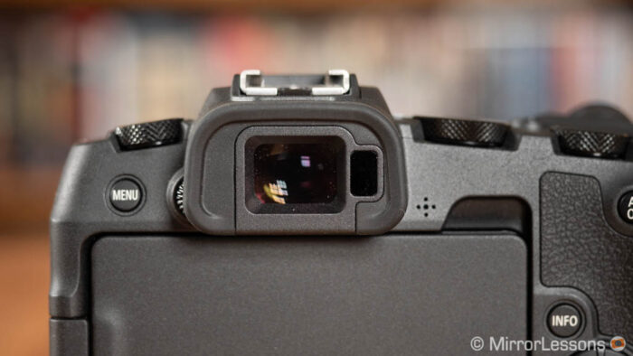 Canon EOS RP viewfinder