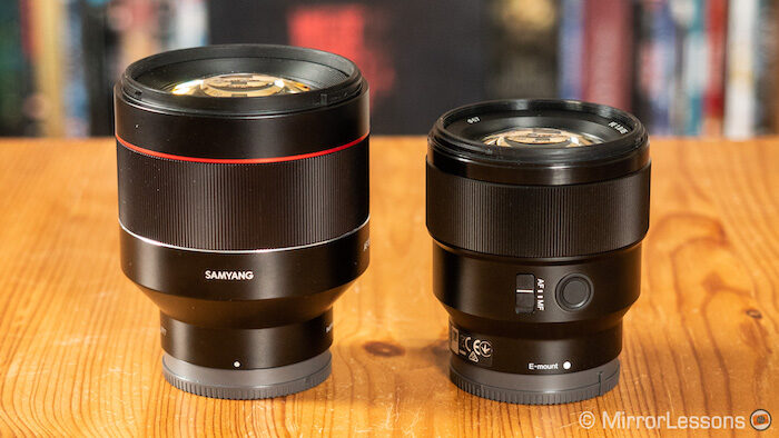 samyang 85mm 1.4 af vs sony 85mm 1.8-4