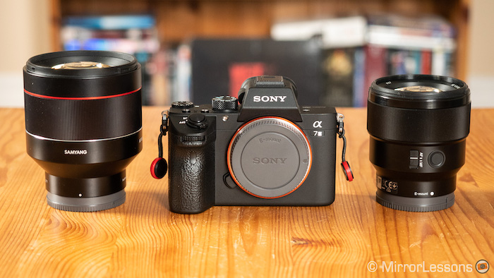 sony a mount 85mm