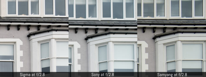 Sony 35mm 1.4 sharpness