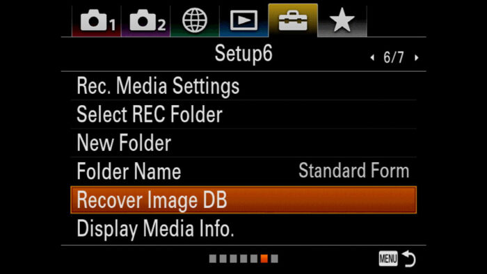 how to format sd card sony a7iii