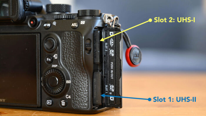 how to format sd card sony a7iii