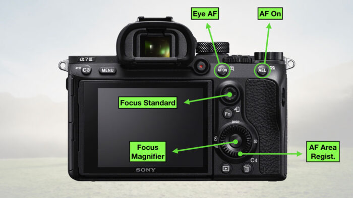 how to turn off focus beep on sony a7iii