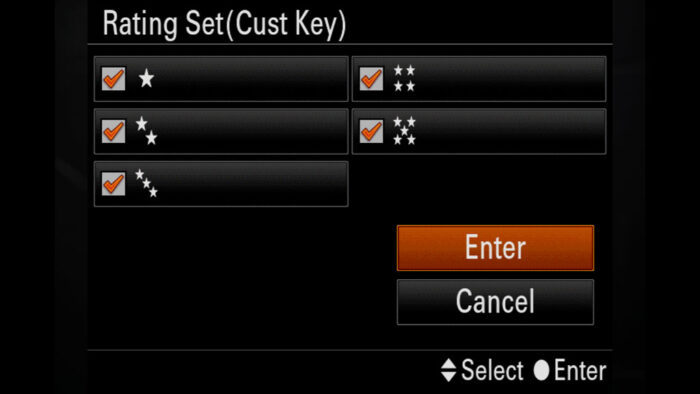 sony a7 iii settings for sport