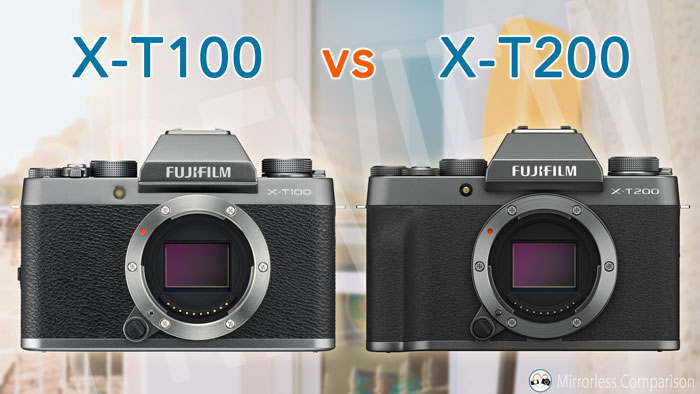 Fujifilm X-T100 vs X-T200 The 10 Main Differences - Comparison