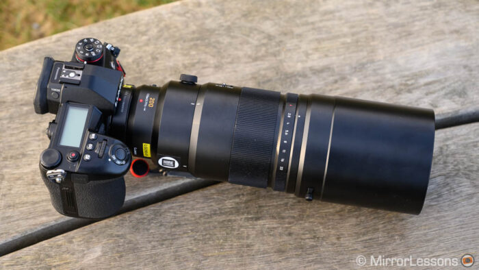 Leica DG Elmarit 200mm f2.8 Power O.I.S. with DMW-TC 1.4x