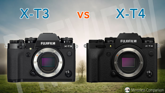 editing of xt3 vs xt4 images side by side