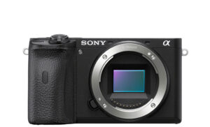 Sony a6600 front view