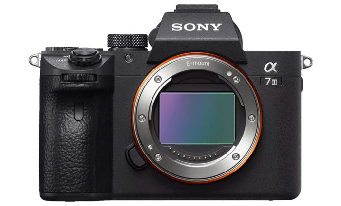sony a7 iii front view