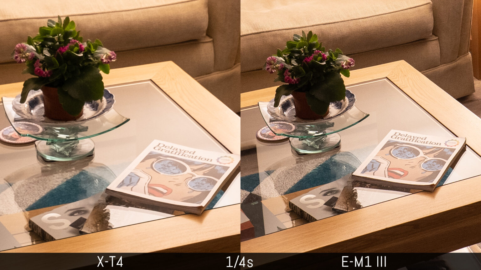 Fujifilm X-T4 vs Olympus OM-D E-M1 III - IBIS Comparison - Mirrorless